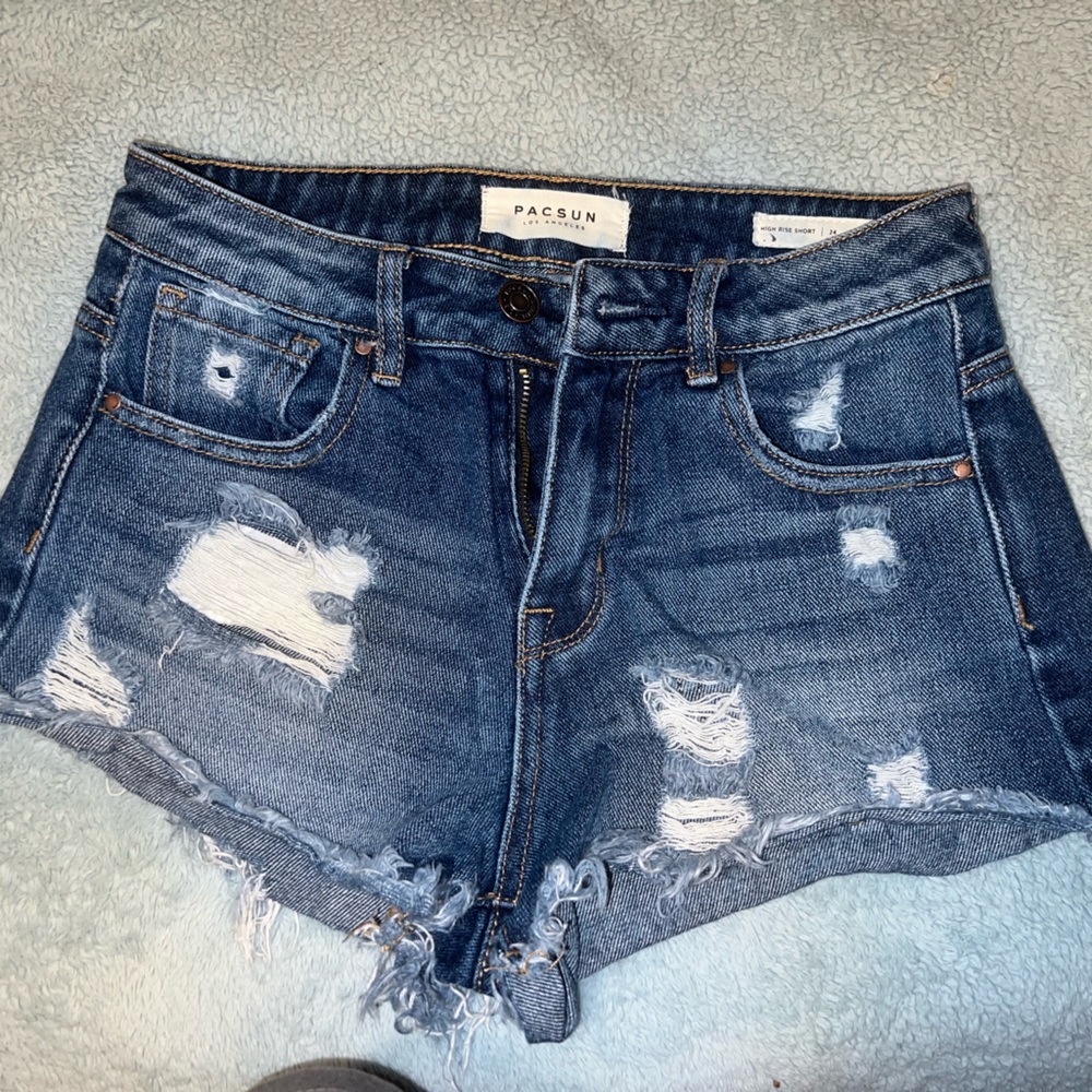 Dark wash Jean shorts